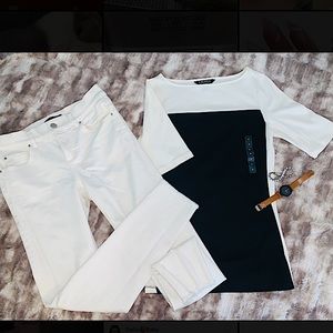 Ralph Lauren ~ women’s ivory top